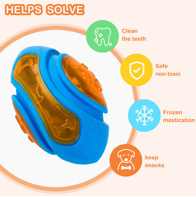 Bola Indestrutível com Borracha Termoplástica (TPR) + Antimordida