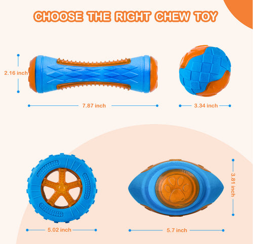 Bola Indestrutível com Borracha Termoplástica (TPR) + Antimordida
